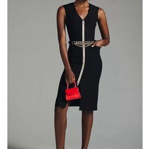 NWT, 8 Maeve by Anthropologie size 8 Zip-up pencil dress